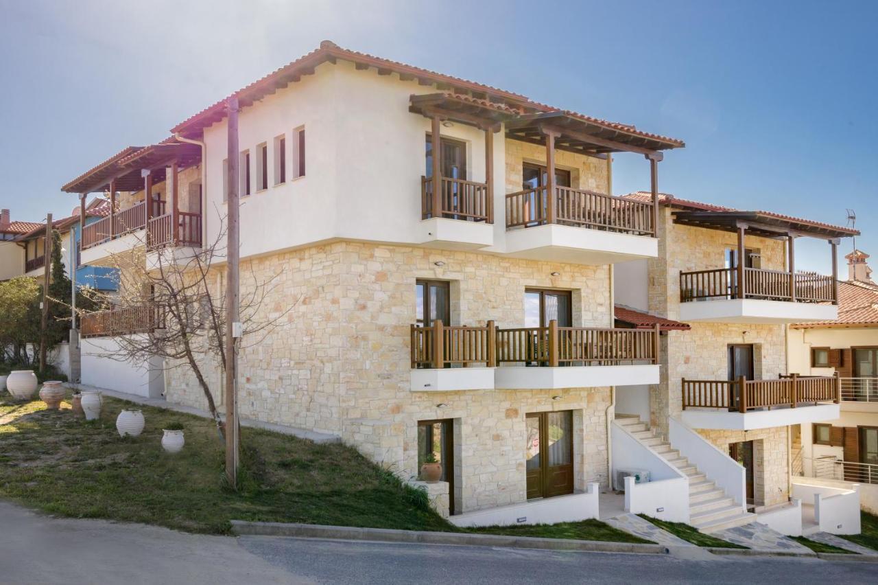 Apartamento Elizabeth Stone House Nea Roda Exterior foto