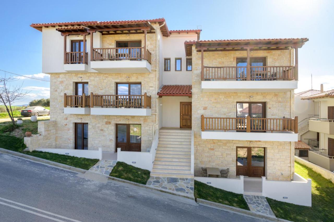 Apartamento Elizabeth Stone House Nea Roda Exterior foto