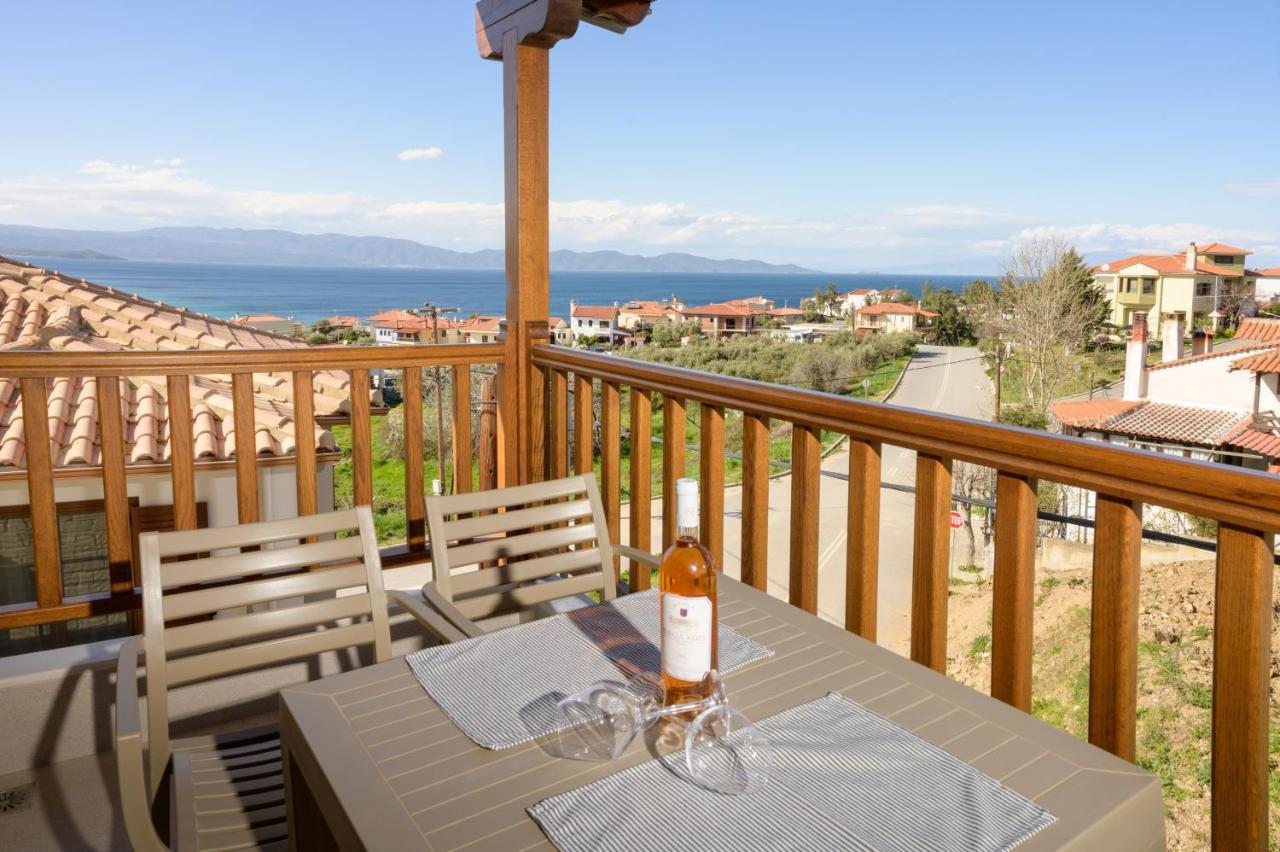 Apartamento Elizabeth Stone House Nea Roda Exterior foto